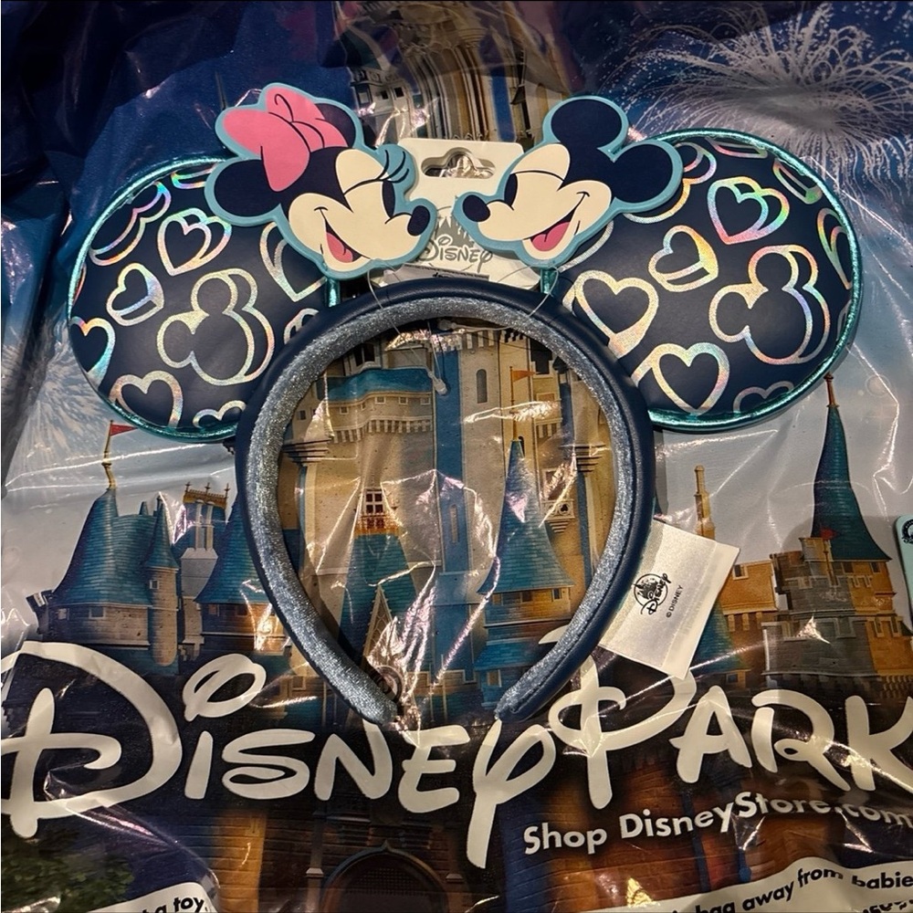 Disney Mickey and Minnie Mouse Sweethearts Nite Ears Headband